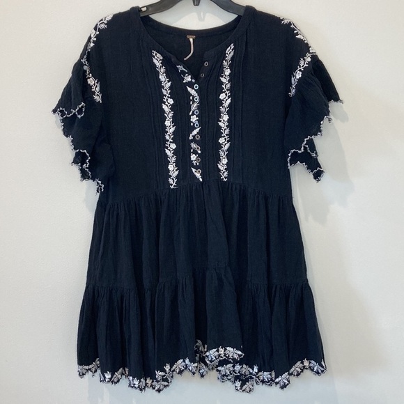 Free People Santiago Embroidered Dress - Picture 4 of 9